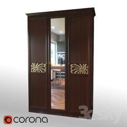 Wardrobe _ Display cabinets - Wardrobe 3 doors Inna 