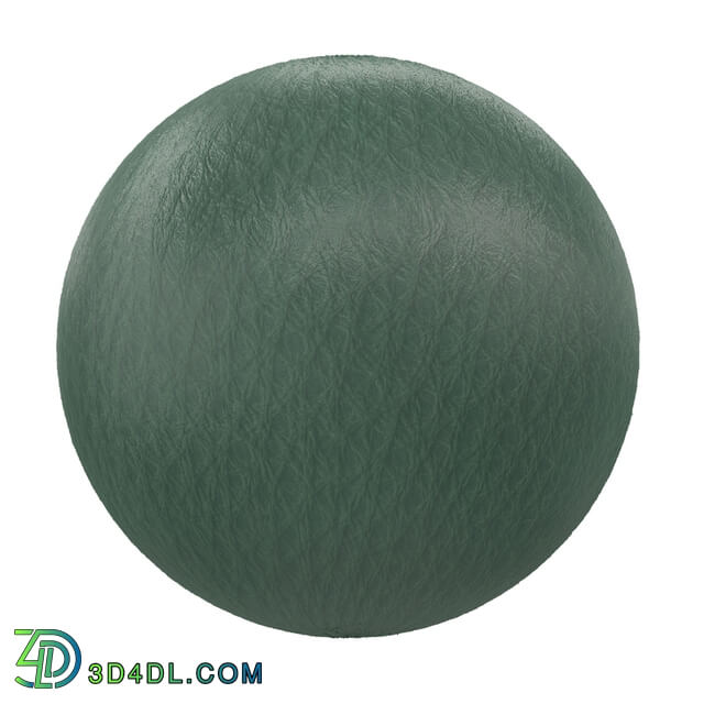 CGaxis-Textures Leather-Volume-11 green leather (02)