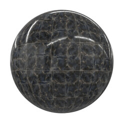 CGaxis-Textures Tiles-Volume-10 black marble tiles (02) 