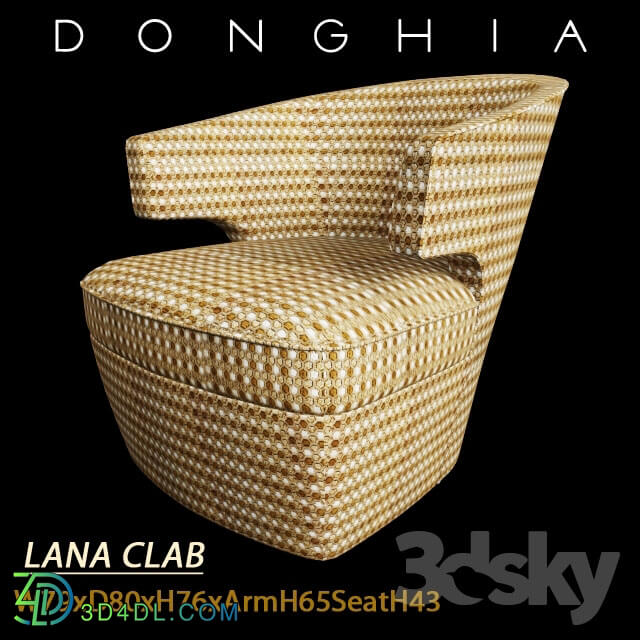 Arm chair - Armchair Dongia LANA CLUB