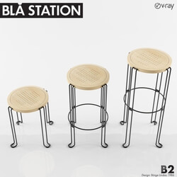Chair - Bla Station _ B2 Pall Collection 