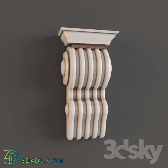 Decorative plaster - Carriage bracket