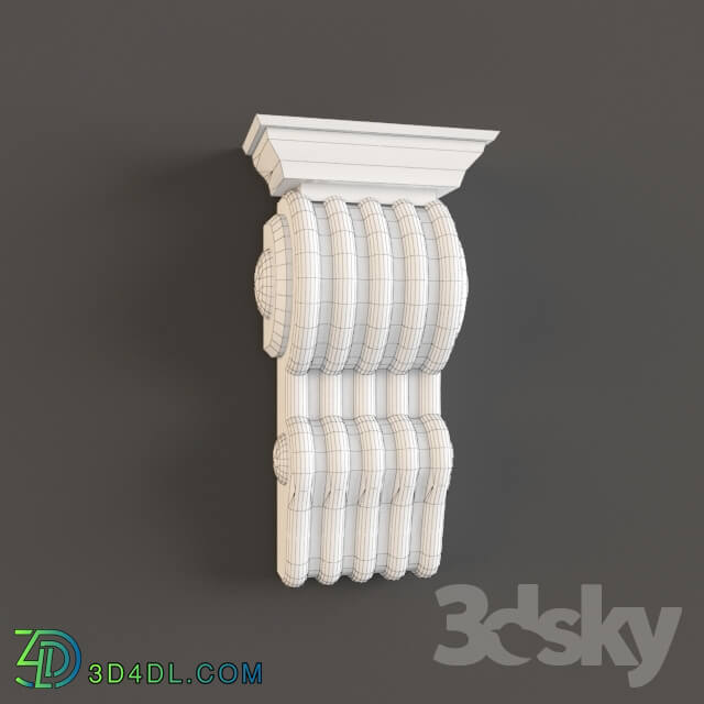 Decorative plaster - Carriage bracket