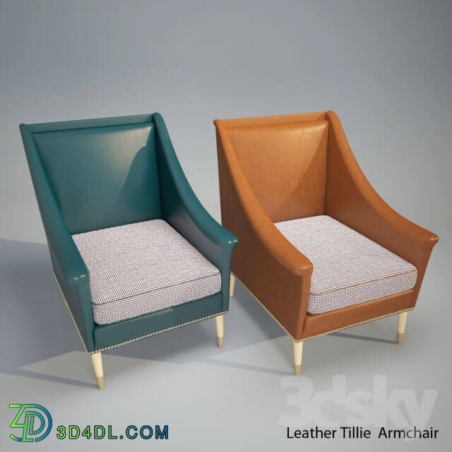 Arm chair - Leather Tillie Armchair