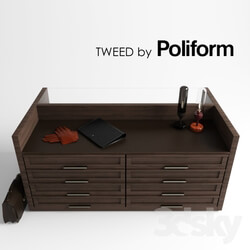 Sideboard _ Chest of drawer - Tweed 