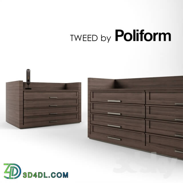 Sideboard _ Chest of drawer - Tweed