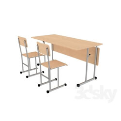 Table _ Chair - School furniture 