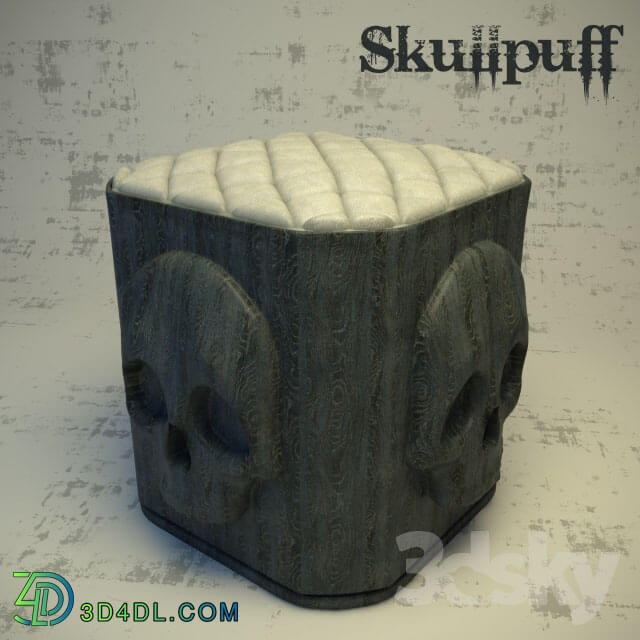 Other soft seating - Poof Skullpuff