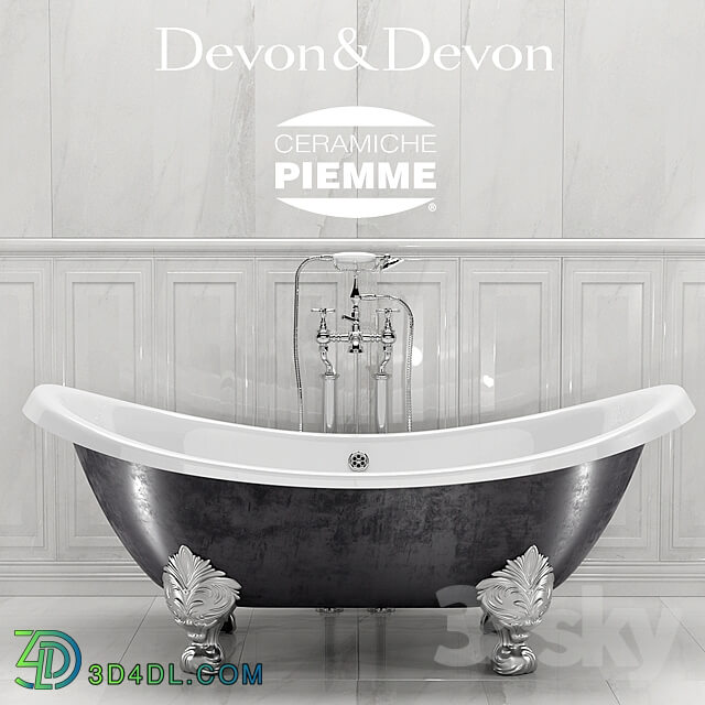 Bathtub - Devon Devon tub and tile Piemme
