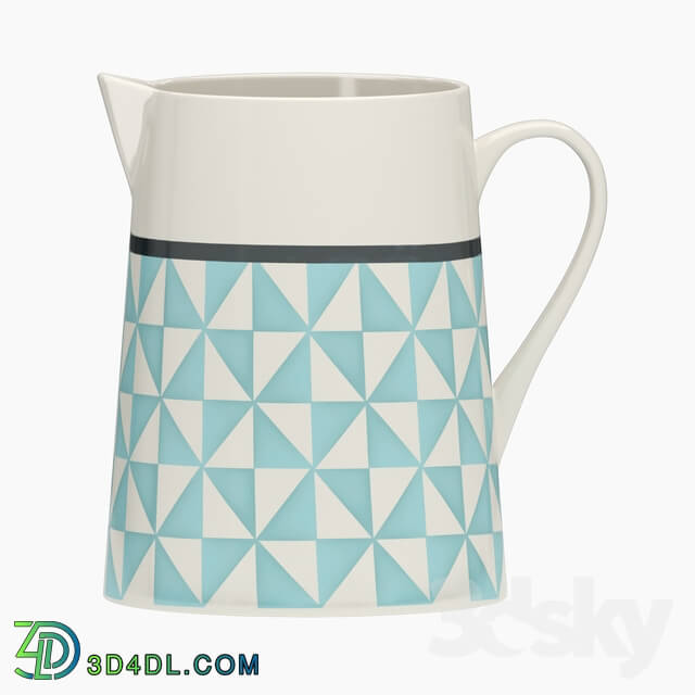 Tableware - Adid Porcelain Milk Jug Free Model