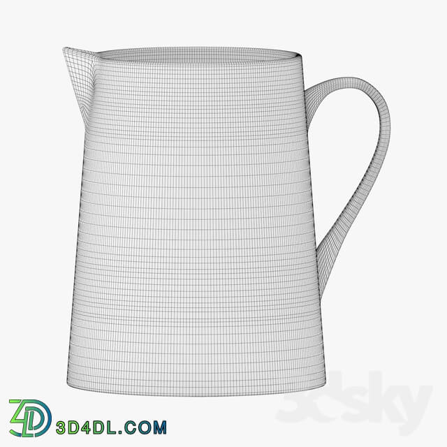 Tableware - Adid Porcelain Milk Jug Free Model