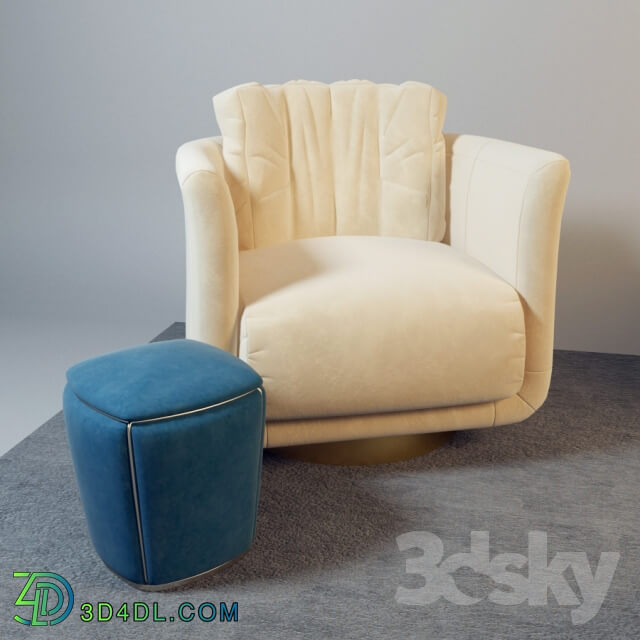 Arm chair - Armchair Fendi Casa Artu