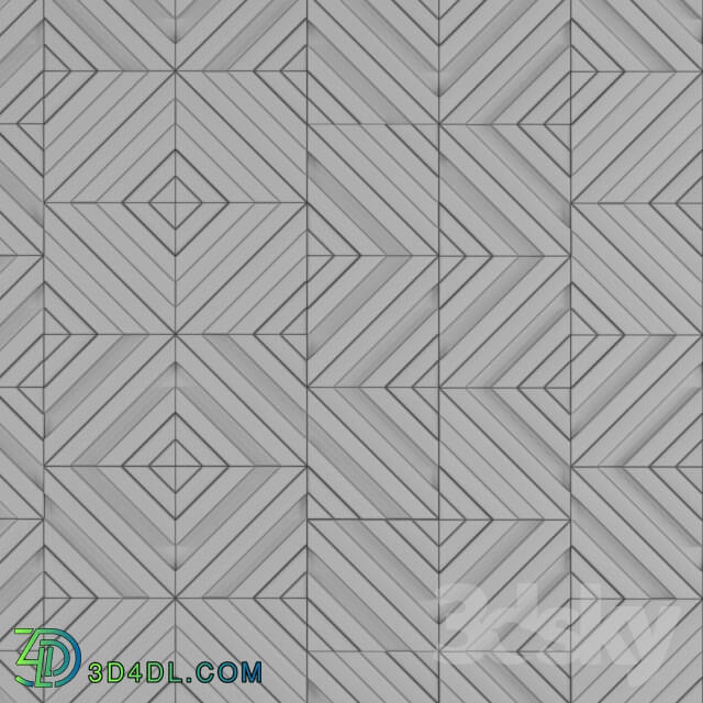 Other decorative objects - Chevron Wall Panel