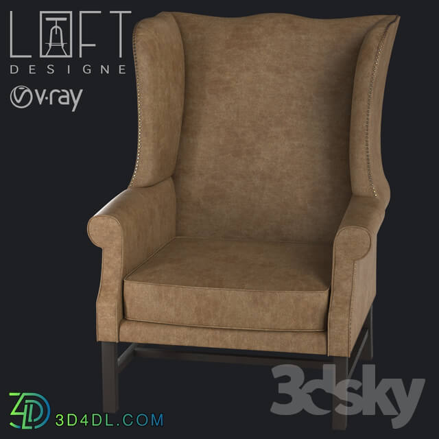 Arm chair - Armchair LoftDesigne 1654 model