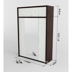 Wardrobe _ Display cabinets - Embawood  _Olivier_ 