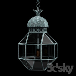 Ceiling light - Baillie antique lantern 