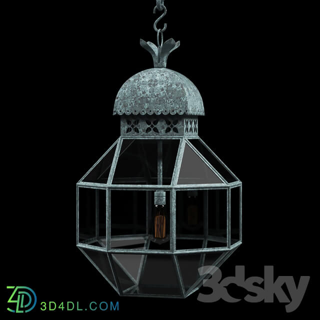 Ceiling light - Baillie antique lantern