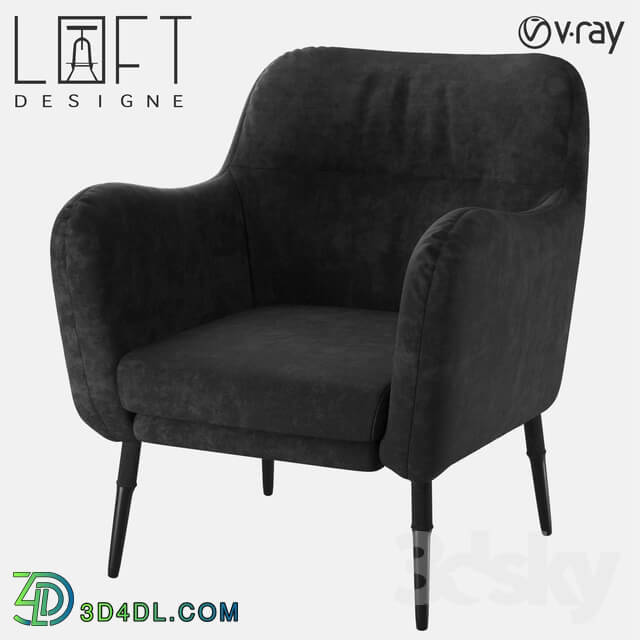 Arm chair - Armchair LoftDesigne 1668 model