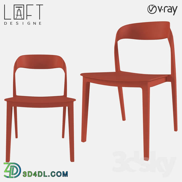 Chair - Chair LoftDesigne 30211 model