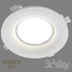Spot light - OM Surface mounted gypsum lamp RODEN-light RD-260 