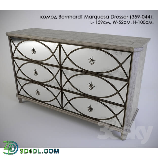 Sideboard _ Chest of drawer - dresser Bernhardt Marquesa Dresser _359-044_