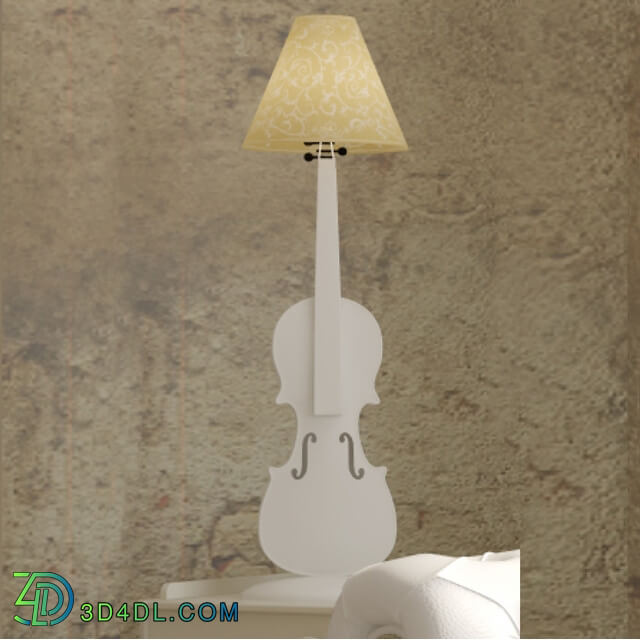 Table lamp - luminaire violin