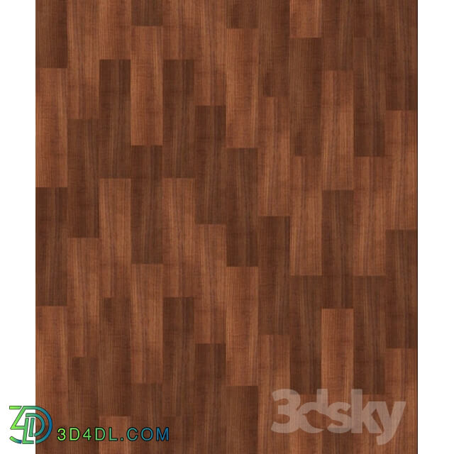 Floor coverings - Light and dark Walnut