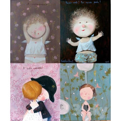 Wall covering - Evgenia Gapchinska picture child am 2 