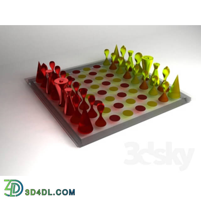 Other decorative objects - Design_Design Chess chess