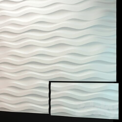 Decorative plaster - 3d Wall panel 