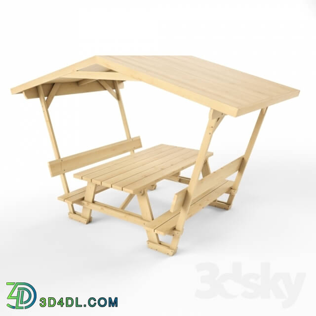 Other architectural elements - Garden furniture and table