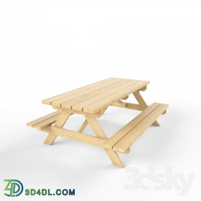 Other architectural elements - Garden furniture and table
