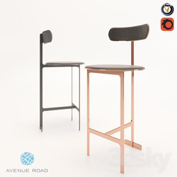Chair - park place bar stool by avenue road 