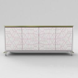 Sideboard _ Chest of drawer - Geometric Console 