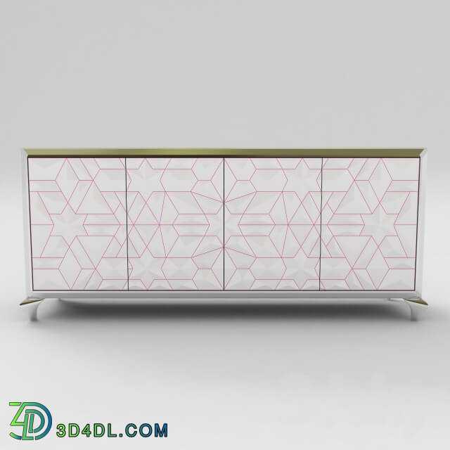 Sideboard _ Chest of drawer - Geometric Console