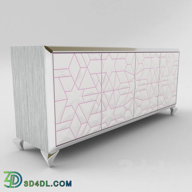 Sideboard _ Chest of drawer - Geometric Console