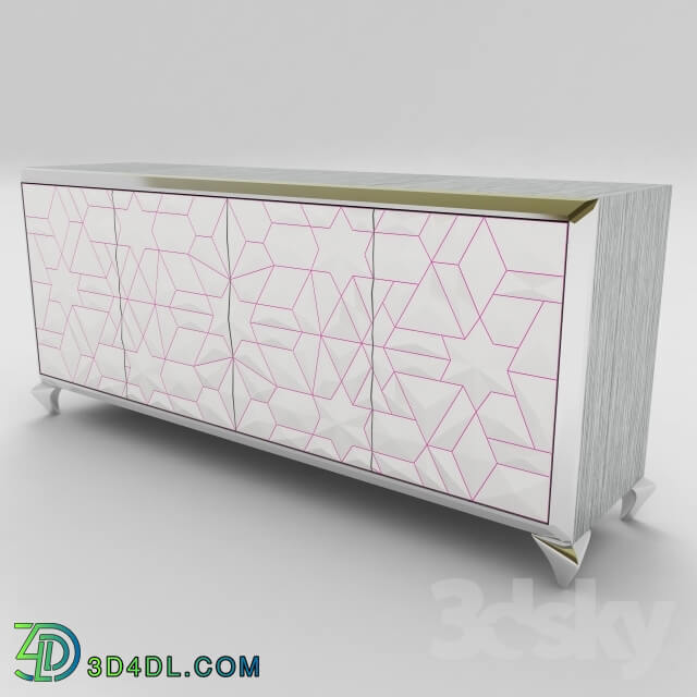 Sideboard _ Chest of drawer - Geometric Console