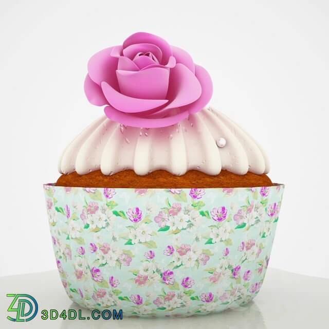 Food and drinks - cupcake