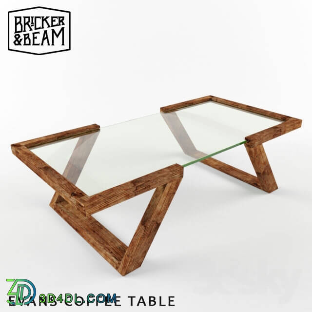 Table - BRICKER _amp_ BEAM EVANS COFFEE TABLE