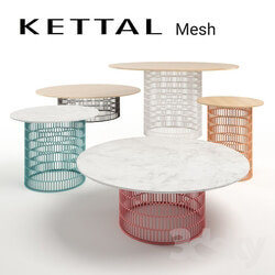 Table - Kettal mesh tables 