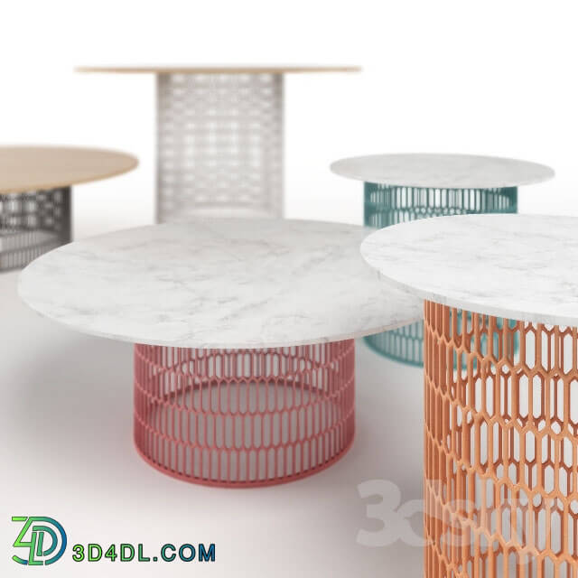 Table - Kettal mesh tables