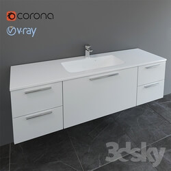 Bathroom furniture - Wash Balteco Piano 