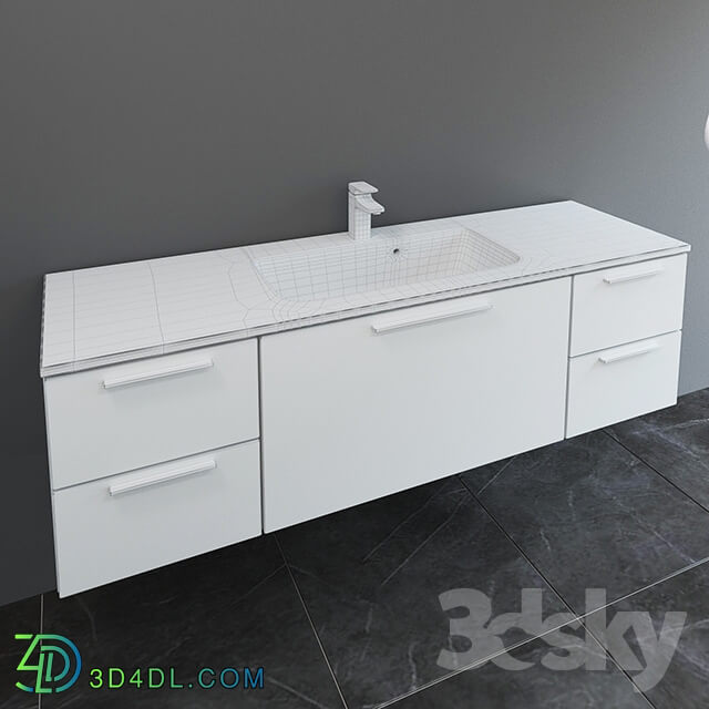 Bathroom furniture - Wash Balteco Piano