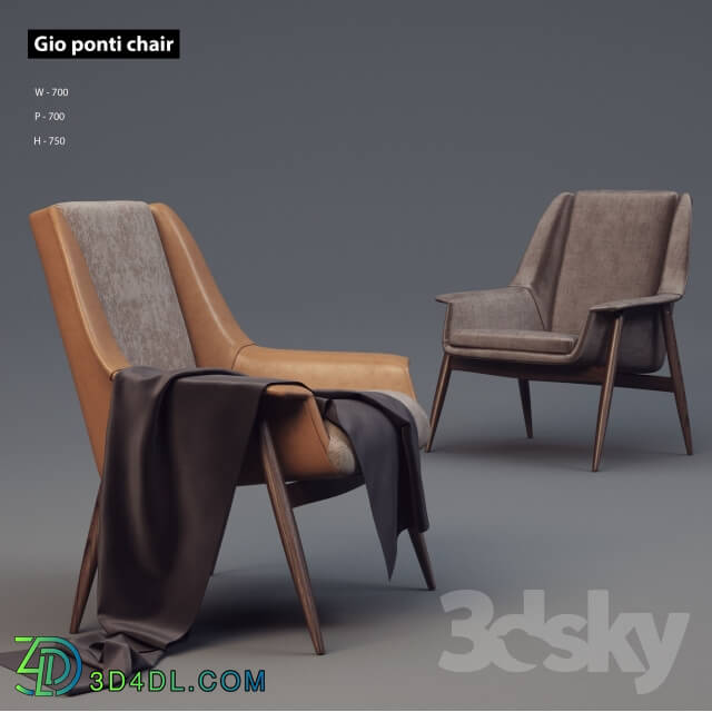 Arm chair - Gio_ponti_chair