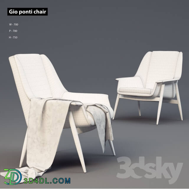 Arm chair - Gio_ponti_chair