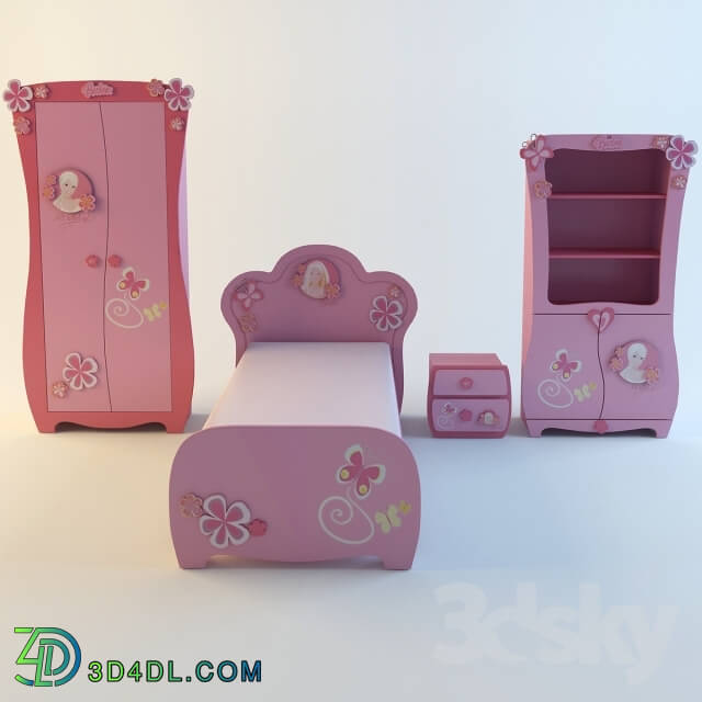 Full furniture set - Barbie - kids furniture set - part 1