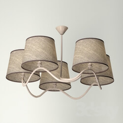 Ceiling light - Sigma 30235 Chandelier 5 SENSO Brown 