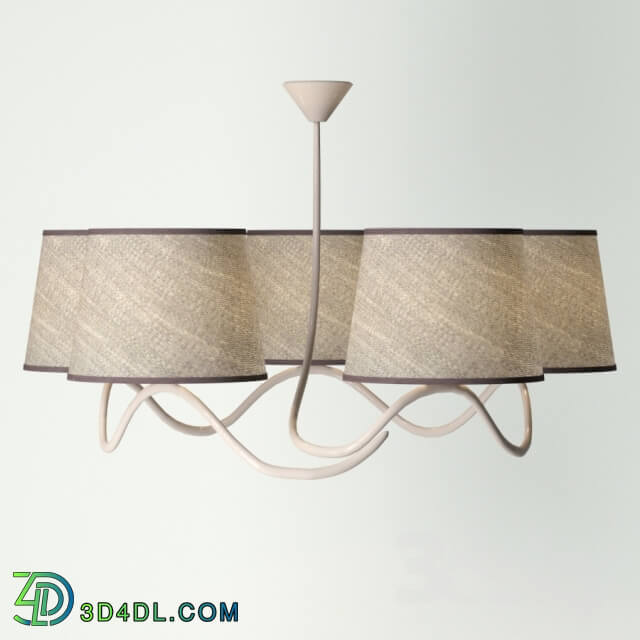 Ceiling light - Sigma 30235 Chandelier 5 SENSO Brown