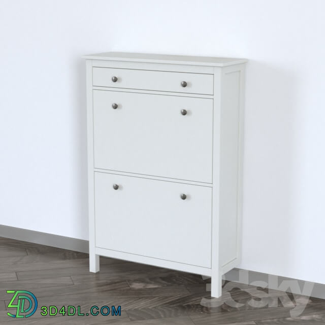 Sideboard _ Chest of drawer - HEMNES. Shoe cabinet with 2 compartments