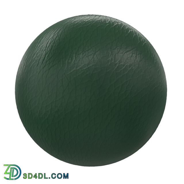 CGaxis-Textures Leather-Volume-11 green leather (03)